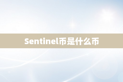 Sentinel币是什么币