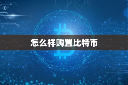 怎么样购置比特币