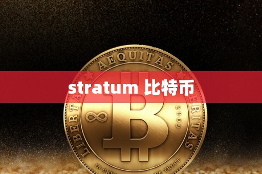 stratum 比特币