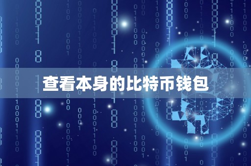 查看本身的比特币钱包