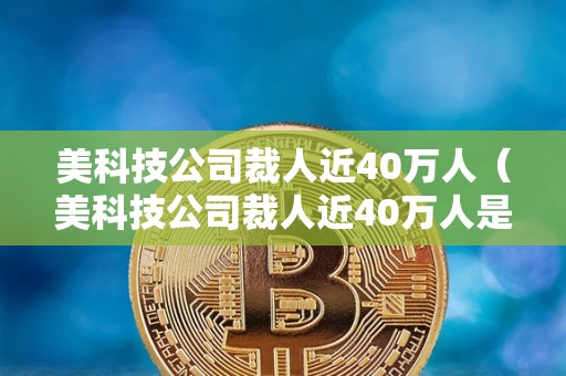 美科技公司裁人近40万人（美科技公司裁人近40万人是实的吗）