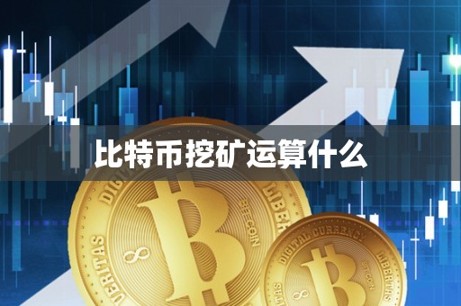 比特币挖矿运算什么