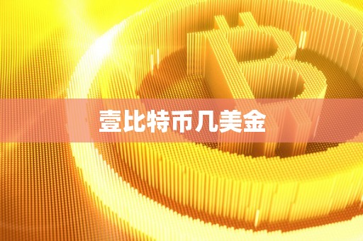 壹比特币几美金