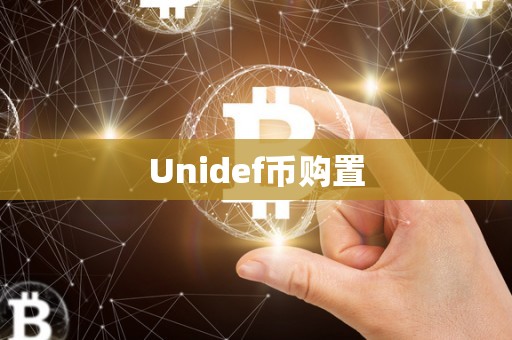 Unidef币购置