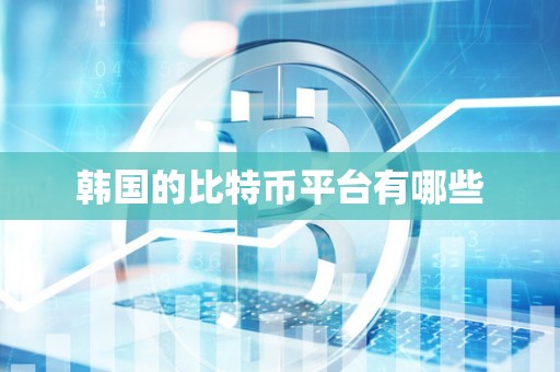 韩国的比特币平台有哪些