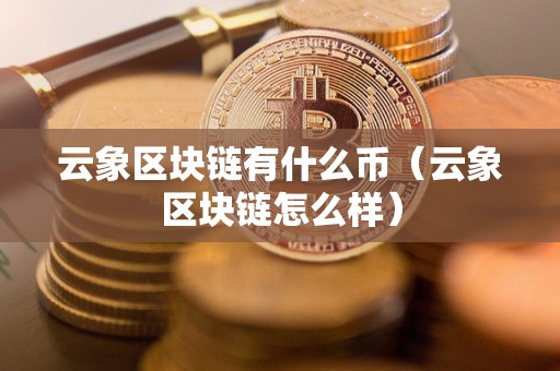 云象区块链有什么币（云象区块链怎么样）